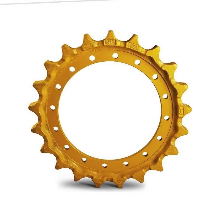 Heavy Equipment Undercarriage Repair Sprocket Spare Parts for Komatsu Hitachi Volvo Caterpillar Sumitomo Kobelco Daewoo Hyundai Kato Doosan