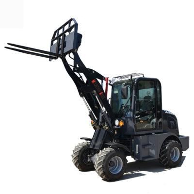 Chinese Construction Mini Machines Zl908 Mini Loader with Pallet Fork