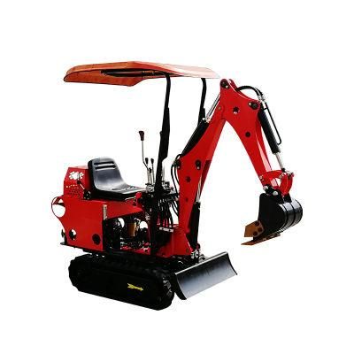 The Smallest Excavators 600 Kg Gasoline Excavator for Garden List Price by Sea