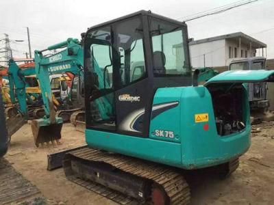 Used Good Quality Kobelco Sk75 Excavators/Used Excavators