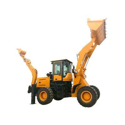 Factory Export Price of Mini Wheel Loader Backhoe Loader in Stock