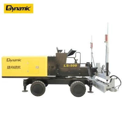 Dynamic Ride on High Efficiency Gasoline Laser Screed (LS-500)