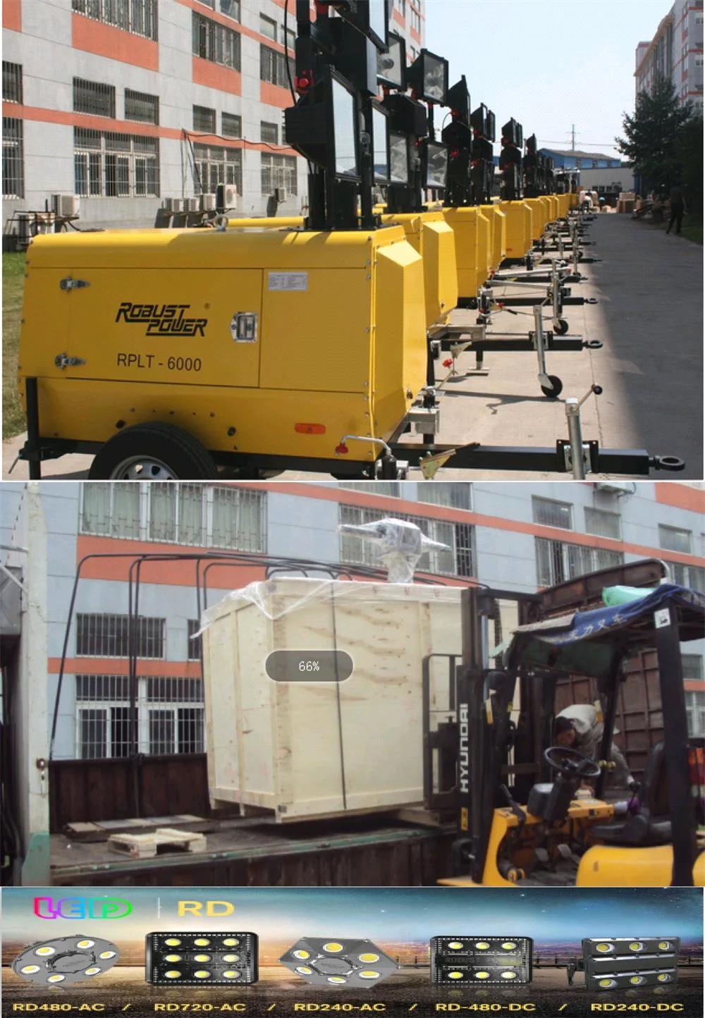 Gu3303 Digital Controller Mobile Diesel Generator Light Tower