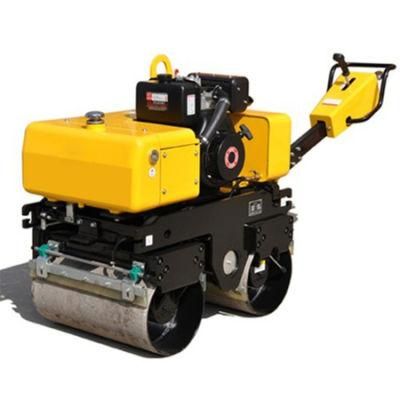 Used Road Rolling Machine Walk Behind Roller Compactor Price Double Drum Vibratory Road Roller Manufacturer