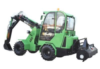 Tractor Accessories Electric Farm ATV Bale Grip Grab Grapple Forklift Loader for Silage Trailer