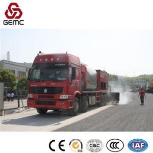 Belted Conveyed Chip Sealer Spray Asphalt and Aggregate Simultaneously