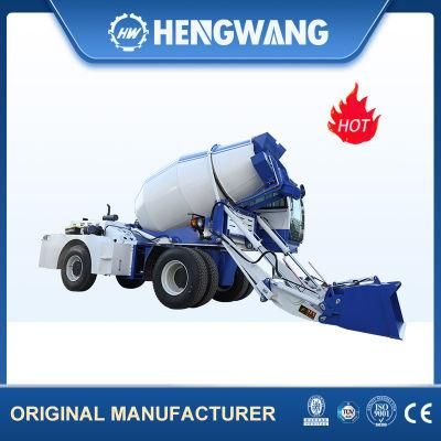 Sell Popular Weight 7.5ton Concrete Mixer Truck with Automatic Feeding Mixing System
