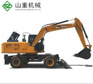 China Shandong Top Used Wheel Hydraulic 13ton Excavator Sugar Cane Grabber for Sale