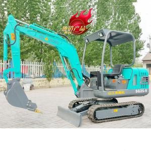 Mini Compact Small Crawler Tracked Excavators with CE Certificated