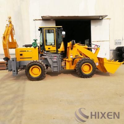 Cheap Price Hydraulic Joystick Backhoe Loader for Sale