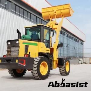AL25 2.5ton compact front end wheel loader for agricultural work