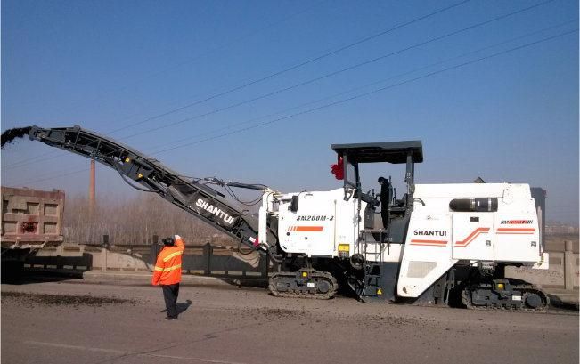China Shantui Sm200m-3 Road Milling Machine with 2000mm Milling Width