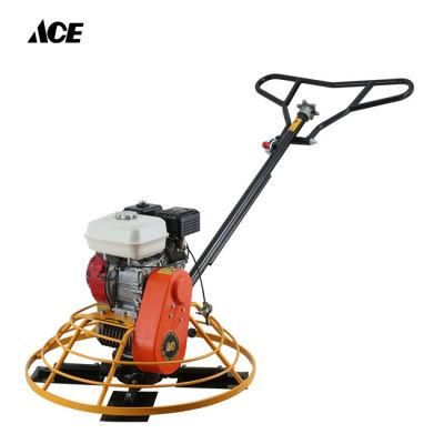 Concrete Gasoline Power Trowel Handing Concrete Finishing Machine