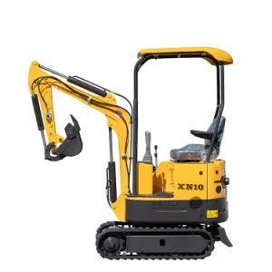 Rhinoceros China Competitive Price Small Compact CE Mini Excavator Xn08 for Sale in Poland Construction Machinery
