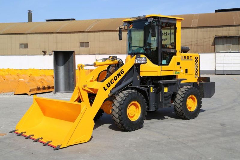 L930 Lugong 1-2.5ton Mini Hydraulic Front End Loader Small Wheel Loader