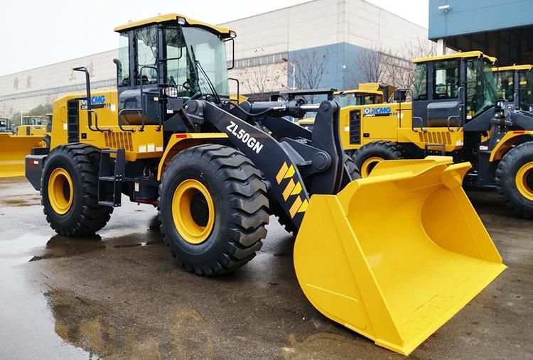 XCMG Official Zl50gn 5 Ton Articulated Compact Tractor Front Wheel Loader Price for Sale