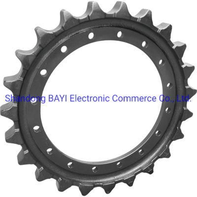 Sk210 Excavator Sprocket Drive Sprockets 6y4898 Rubber Track and Crawler Indexator Small Supporting Mini Chain 180 Wheel