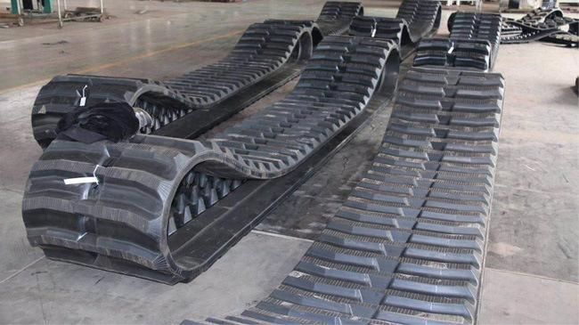 450X100X48 High Quality Undercarriage Crawler Excavator Attachment Rubber Track