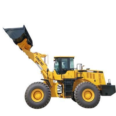 Wheeled Cat Engine 3.5cbm Wheel Loader 6ton