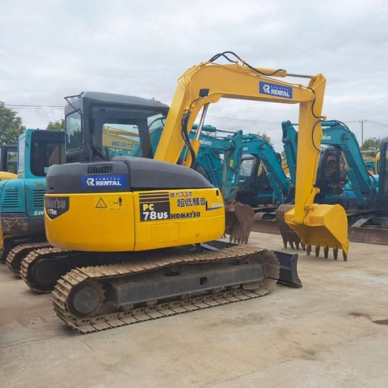 7 Ton Crawler Track Japan Excavators PC78us-8 Used PC35 PC55 PC60 PC70 Excavadora Usada Excavatrice Pelle Producto Used Mini Small Excavator Sale Price