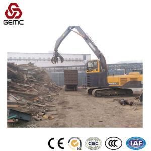 Scraps Grabbing Excavator with Hydraulic Rotating Grapple