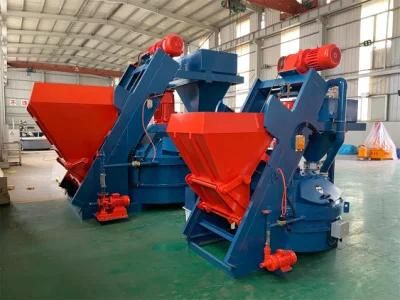 CE Approved Electric Self Loading Hoist Hopper Planetary Pan Castable Twin Shaft Concrete Cement Mixer for Precast