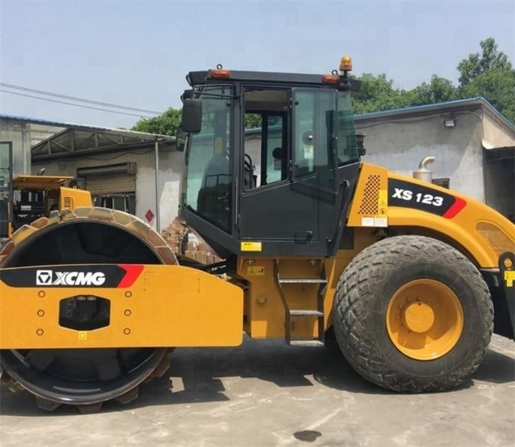 New Xs123 12ton Road Roller Full Hydraulic Single Cylinder Roller