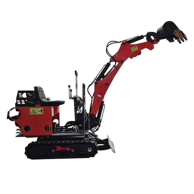 Wholesale Hydraulic Mini Excavators Small Crawler Digger CE EPA China 1 Ton Farmer Excavator