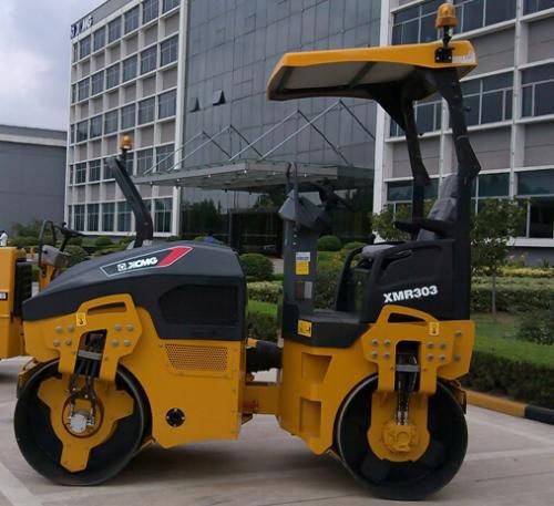 XCMG Xmr403s Double Drum Vibratory Compactor Machine Small Road Roller Price for Sale