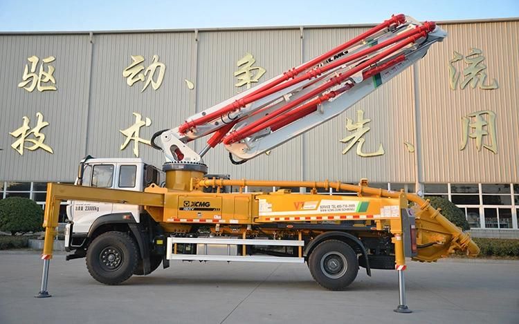 XCMG Factory 37 Meter Concrete Boom Pump Truck Hb37V for Sale
