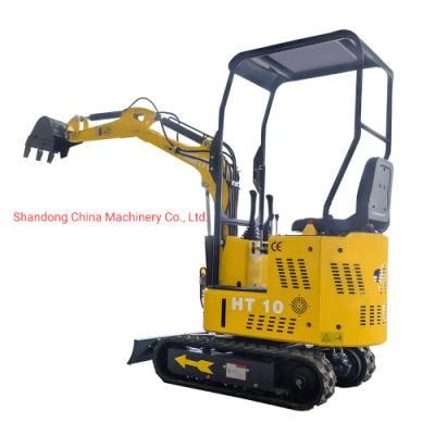 China Manufacturer Chinese Supply Shandong Hightop Group Farm Home Use Gasoline Diesel Engine Digger