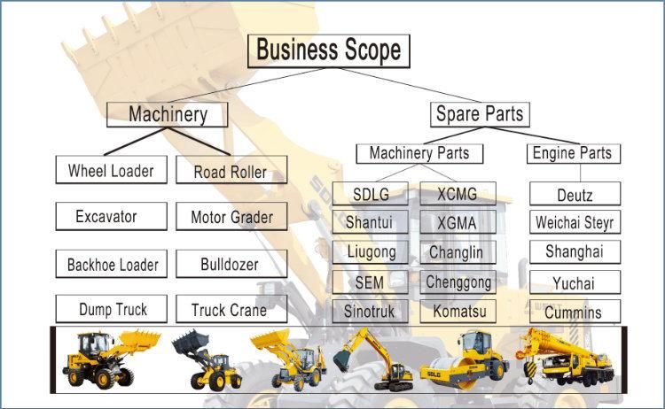 Foton Lovol FL936h Wheel Loader, 3 Ton Loader, 2.0 Bucket for Sale