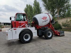 Self-Loading Concrete Mixer Truck Self-Loading Concrete Mixer Truck 3.2 Cubic Meters Self-Loading Concrete Mixer Truck