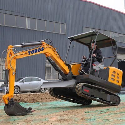 Hydraulic Crawler Towable Backhoe Excavators Mini Digger Excavator