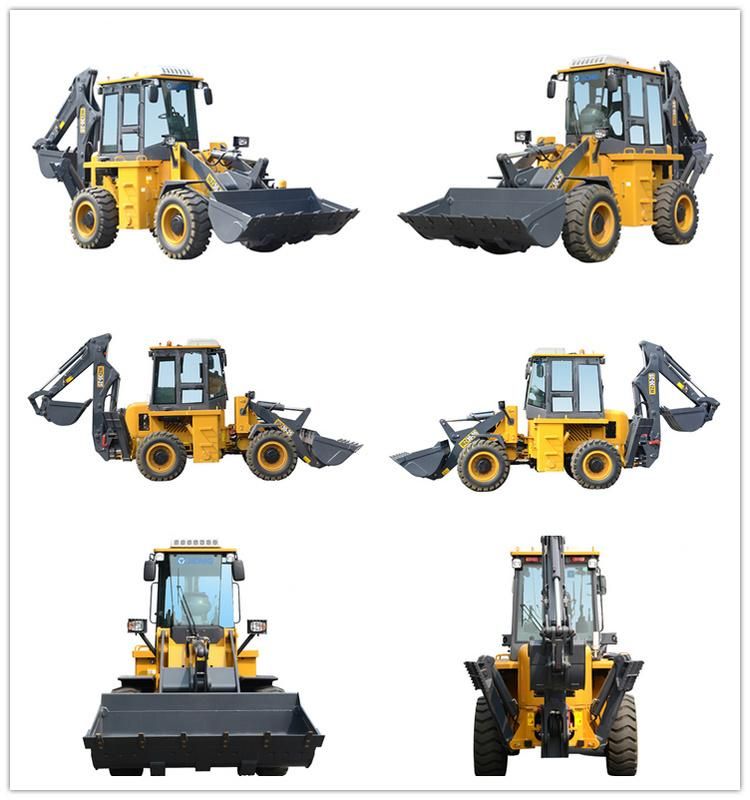 3ton Chinese New RC Backhoe Wheel Loader with Excavator for Sale