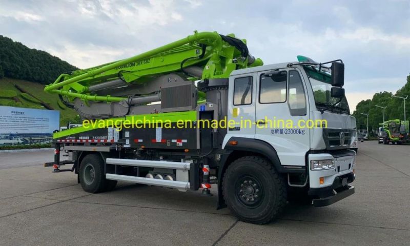 Zoomlion 38m Concrete Pump Truck 38X-5rz with Two-Axle Sinotruk Chassis