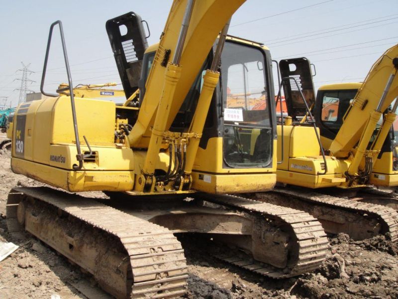 13t Used Komatsu PC130-7 Japan Surplus Crawler Excavator PC130