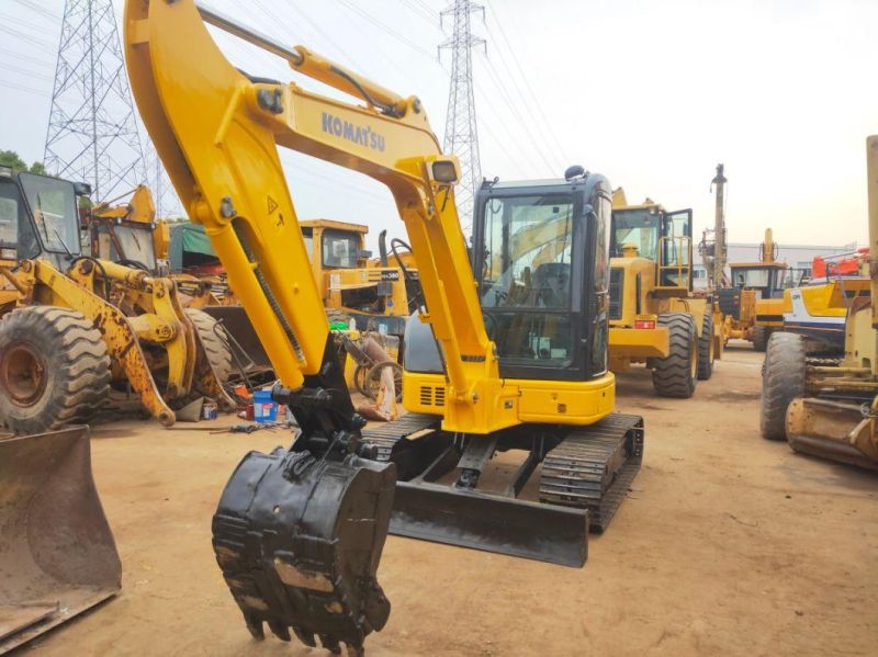 Used Komatsu Mini Excavator/Mini Digger. Komatsu PC55mr Crawler Excavator for Sale