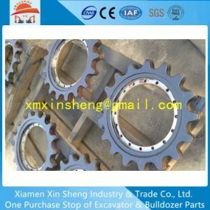 Excavator Bulldozer Undercarriage Crawler Machining Spare Parts Sprocket for Hyundai HD