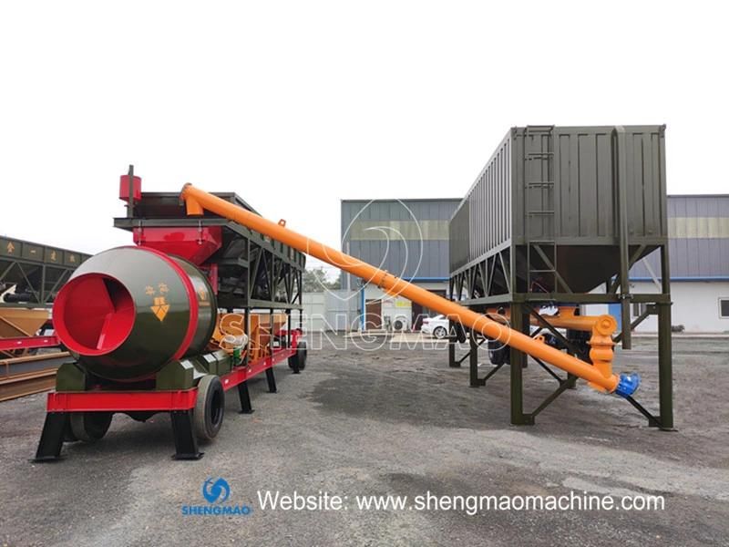 Hot Sale Low Cost 20m3/H Mini Mobile Concrete Plant with Low Cheap Price