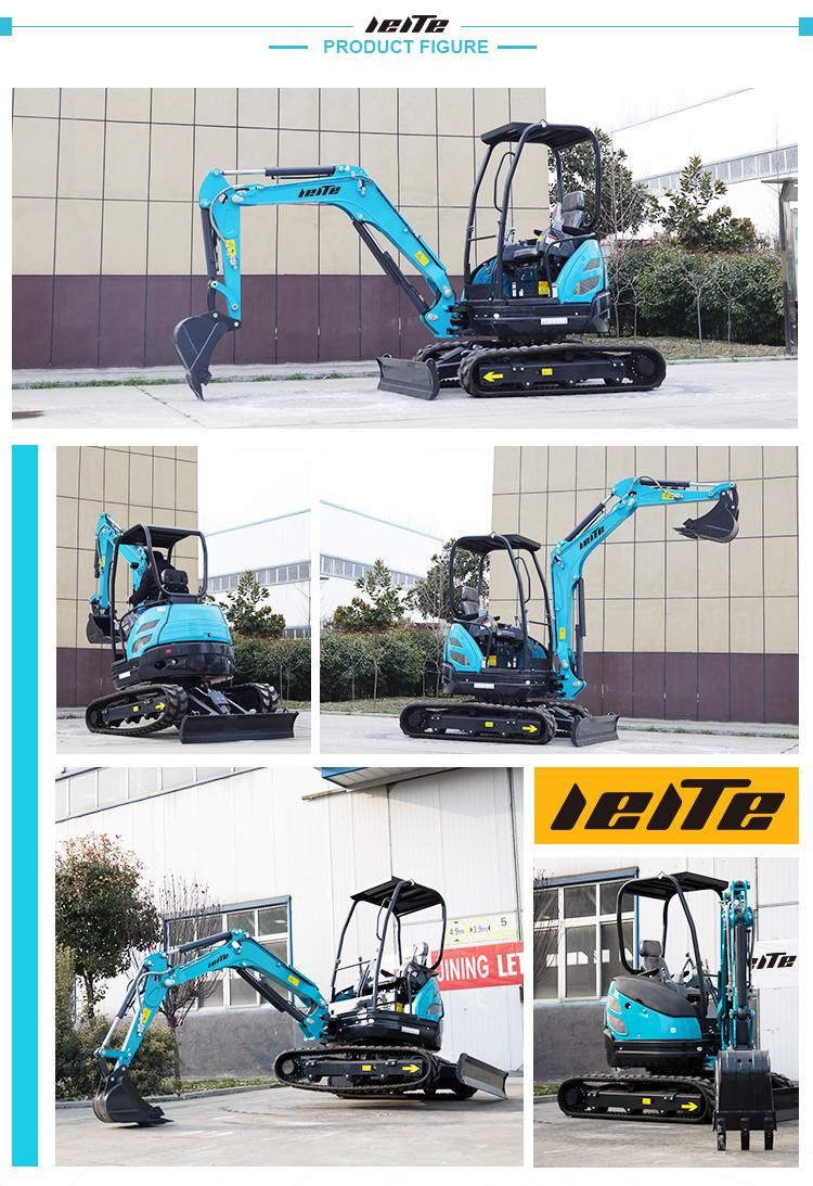 Mini Excavator Prices 2 Ton 3 Ton Crawler Excavator for Sale Excavators CE EPA Compact Mini Digger Euro 5