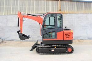 Cheap Digger with Bucket 0.12cbm Mini Excavator for Digging Tree Hole