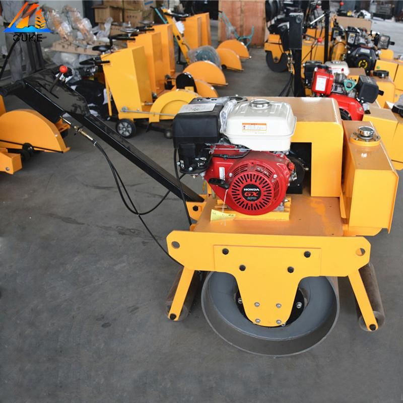 Single Wheel 600mm Width Walk Behind Road Roller