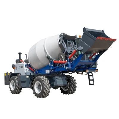Small 2.6 Cubic Meter Mobile Self Loading Concrete Mixer Truck Self Loading Mobile Concrete Mixer Trucks Manufacturer
