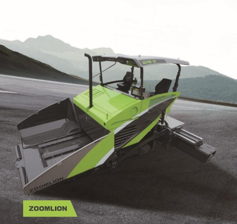 Efficient Zoomlion 3m Width Asphalt Road Paver in Stock