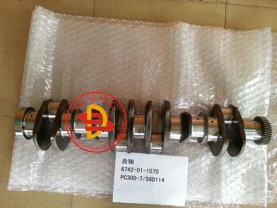 Crankshaft for Bulldozer Excavator Parts Engine Parts 6742-01-1570