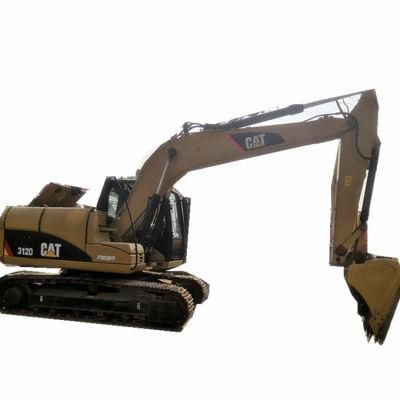 Used Second Hand Catt 312D 306D 308c 0.52m3 Middle Size Crawler Excavator in Stock for Sale
