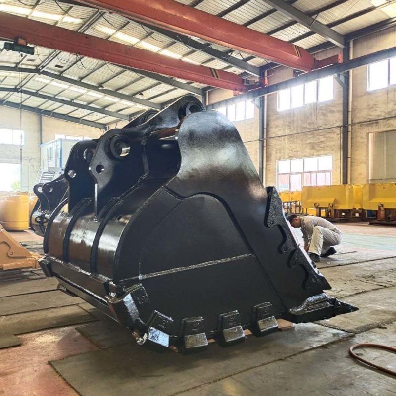 High-Strength Wearable Steel Excavator Heavy Duty Rock Bucket for Construction