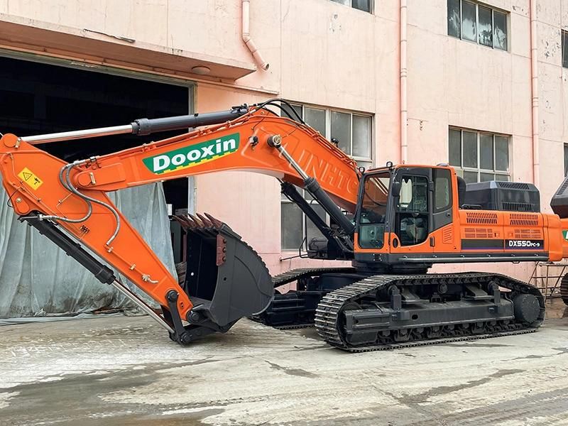 Dooxin China Brand Heavy Crawler 53ton 3m3 Bucket Excavator for Sale