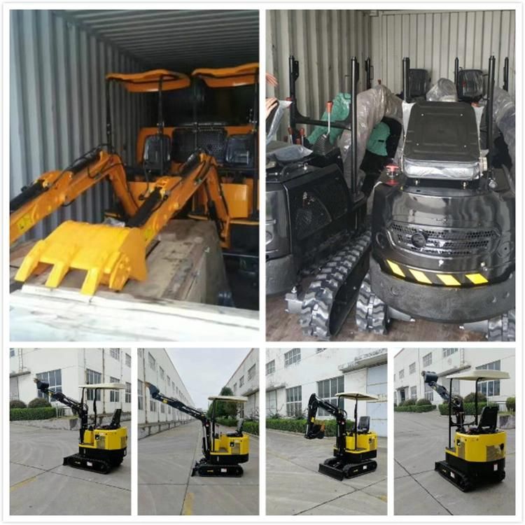 Hydraulic 1.5 Ton 1 Ton 0.8 Ton Mini Excavator with Cheap Prices for Sale 1.5 Ton Digger